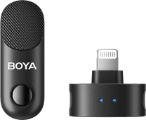Boya Magic 02 voor Usb C, Lightning & 3,5mm Microfoon