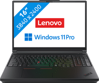 Lenovo ThinkPad P16 G3 - 21RQ000PMH QWERTY Laptop met topklasse veiligheid