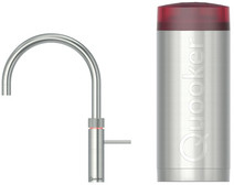 Quooker COMBI+ + Quooker Fusion Round RVS Quooker reservoir