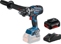 Bosch Professional GSB 18V-150 C BITURBO 5,0 Ah GBA Accu Starterspakket Bosch Blauw boormachine