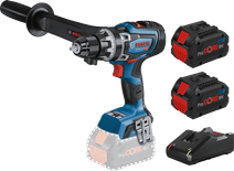 Bosch Professional GSB 18V-150 C BITURBO 8,0 Ah ProCORE Accu (2x) Starterspakket Bosch Blauw boormachine
