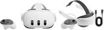 Meta Quest 3 512GB Refurbished + BlueBuilt PC Link Cable + Elite Strap met batterij VR bril