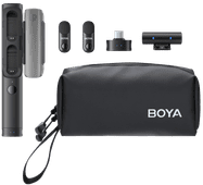 Boya Magic 03 voor Usb C & 3,5mm Omnidirectionele cameramicrofoon