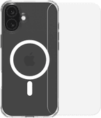BlueBuilt Protective Back Cover met MagSafe iPhone 16 Plus + Screenprotector Glas Apple iPhone 16 Plus hoesje