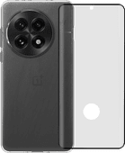 BlueBuilt Back Cover OnePlus 13 Transparant + Screenprotector Glas BlueBuilt telefoonhoesje