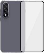 BlueBuilt OnePlus Nord 5 Back Cover Transparant + Screenprotector Glas Duurzaam telefoonhoesje