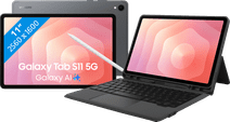 Samsung Galaxy Tab S11 11 inch 512GB Wifi + 5G Grijs + BlueBuilt Toetsenbord Hoes QWERTY Tablet voor studie & zakelijk gebruik