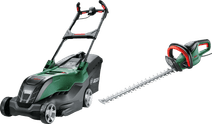 Bosch AdvancedRotak 40-650 + Bosch Universal Hedgecut 50 Grasmaaier kopen?