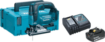 Makita DJV182ZJ + Makita Startset 18V LXT 3,0 Ah BL1830B/DC18RC Accu decoupeerzaag