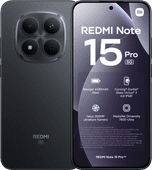 Redmi Note 15 Pro 256GB Zwart 5G Mobiele telefoon met 5G