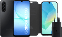 Samsung Galaxy A17 128GB Zwart 5G + Accessoirepakket Smartphone met NFC