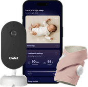 Owlet Dream Duo Dusty Rose OW-DSDUO-RO Babyfoon met camera en app