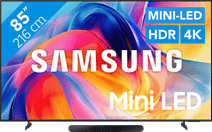 Samsung Mini-led 85" M73H (2026) + Samsung HW-S60D Zwart (2024) Grote Samsung tv