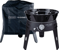 Cadac Safari Chef 30 LP Deluxe 30mbar + Cadac Hoes 30 Pro Cadac barbecue