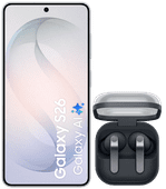 Samsung Galaxy S26 256GB Wit 5G + Samsung Galaxy Buds4 Pro Zwart Samsung Galaxy S26 serie