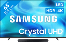Samsung Led 65" U8070H (2026) + Samsung HW-S60D Zwart (2024) 4K Ultra HD tv