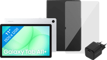 Samsung Galaxy Tab A11 Plus 11 inch 128GB Wifi Zilver + Compleet accessoirepakket Tablet met minstens 32GB opslag