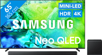 Samsung Neo QLED 65" QN80H (2026) + Samsung HW-QS700F (2025) Televisie aanbieding