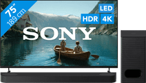 Sony Bravia 3 II Led 75" (2026) + Sony Bravia Theatre Bar 6 Zwart Tv met HDMI 2.1