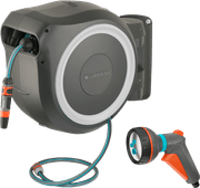 Gardena Wandslangenbox 35 RollUp XL Wit + Gardena Classic Multifunctionele Broes Tuinslang kopen?