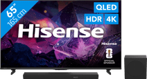 Hisense QLED 65" E79S PRO (2026) + Hisense HS3100 4K Ultra HD tv