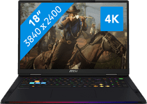 MSI Raider A18 HX A8WHG-284NL Gaming laptop met NVIDIA GeForce RTX 5070 Ti videokaart