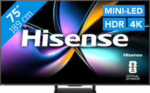 Hisense 75" ULED Mini-led U79Q PRO (2025) Hisense producten
