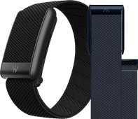 WHOOP 5.0 Peak Zwart Abonnement 1 Jaar + WHOOP 5.0 SuperKnit Luxe Band Donkerblauw Vakantiegeld 2026 Telefoon, Smartwatch & Accessoire deal