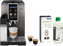De'Longhi Dinamica Plus ECAM380.95.TB + Ontkalker Volautomaat met touchscreen