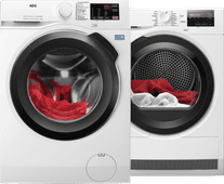 AEG LF62CB86 ProSense + AEG TR72CWZ84 SensiDry AEG wasmachine en droger set