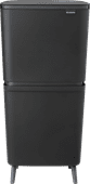 Brabantia SortUp Recycle Hi afvalemmer 20+25L Grijs Prullenbak voor afvalscheiding