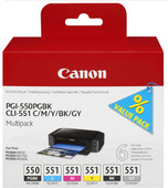 Canon PGI-550/CLI-551 Cartridges Combo Pack