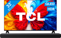 TCL 32" QLED S5L 4K (2026) + TCL S45H 2.0 Soundbar Kleine tv