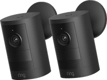 Ring Outdoor Camera Batterij 2e Generatie Zwart Duo Pack Ring IP camera voor buiten