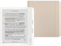 Kobo Libra Colour Wit + Sleep Cover Beige Kobo Libra