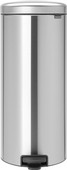 Brabantia NewIcon Pedaalemmer 30 Liter Matt Steel Prullenbak