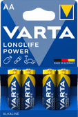 Varta Longlife Power AA Blister 4 stuks Batterij