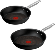 Tefal Experience Koekenpannenset 24 cm en 28 cm Koekenpanset