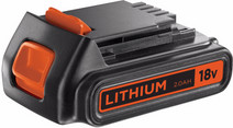 BLACK+DECKER Battery 18V 2.0Ah Li-ion Battery for BLACK+DECKER tools