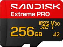 SANDISK Extreme PRO microSDXC 256GB 170MB/s 256GB geheugenkaart