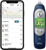 Braun ThermoScan 7+ Connect IRT6575NWE Koortsthermometer