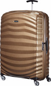 Samsonite Lite-Shock Spinner 81cm Sand lightweight suitcase