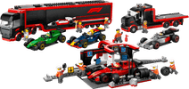 LEGO City F1 set 60445 + 60493 + 60443 Top 10 best verkochte LEGO F1 sets