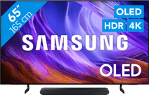 Samsung OLED 65" S83H (2026) + Samsung HW-S60D Zwart (2024) Samsung 65 inch televisie