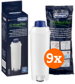 De'Longhi Waterfilter 9 stuks Waterfilter voor koffiezetapparaat