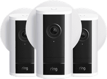 Ring Spotlight Camera Pro 2e Generatie Stekker Wit 3-Pack Ring IP camera voor buiten
