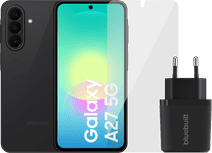 Samsung Galaxy A27 256GB Zwart 5G + Basis Accessoirepakket Samsung Galaxy A27