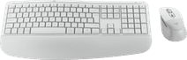 Logitech MK880 Signature Comfort Plus Draadloze Toetsenbord en Muis Combo Offwhite QWERTY Ergonomische toetsenbord en muis set