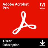 Adobe Acrobat Pro 1 Jaar - Digitaal Foto en videosoftware