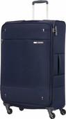 Samsonite Base Boost Expandable Spinner 78cm Navy Blue large suitcases